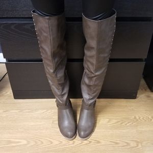 JustFab Delvin Over the Knee Boots
